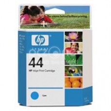 Cartus cerneala HP 44 Cyan Inkjet Print Cartridge 42 ml 51644CE